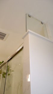 Transitional Bathroom Shower Detail
