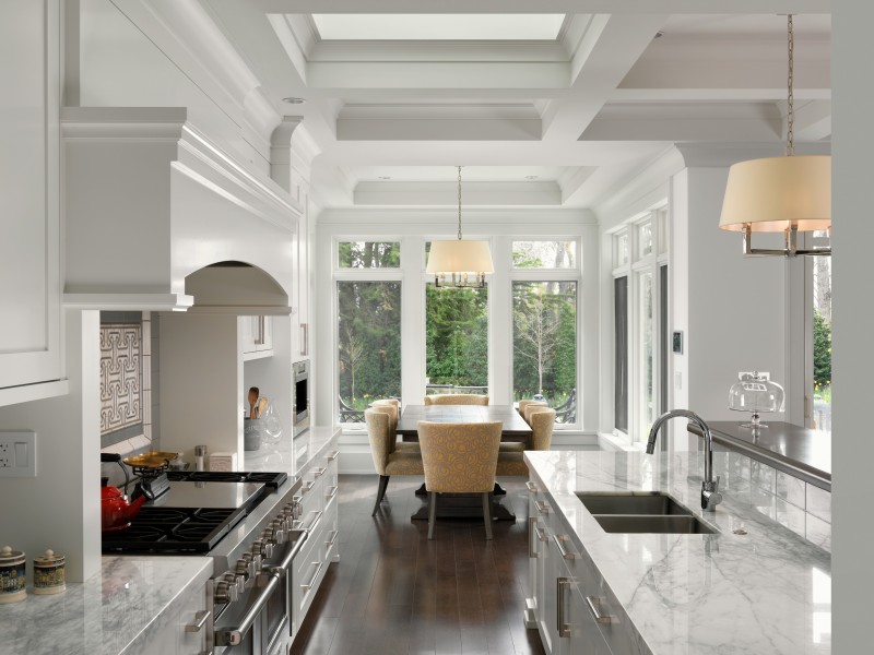South View Beautiful Traditional Kitchen in Victoria BC